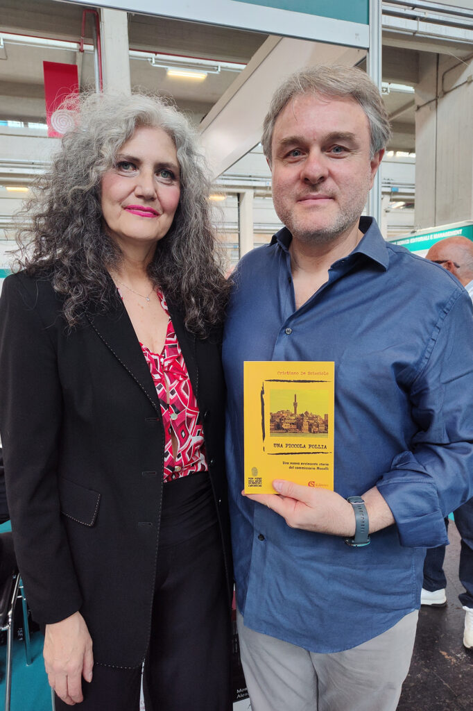 Cristiano De Scisciolo e Monica Bardi al Salone del Libro di Torino 2024